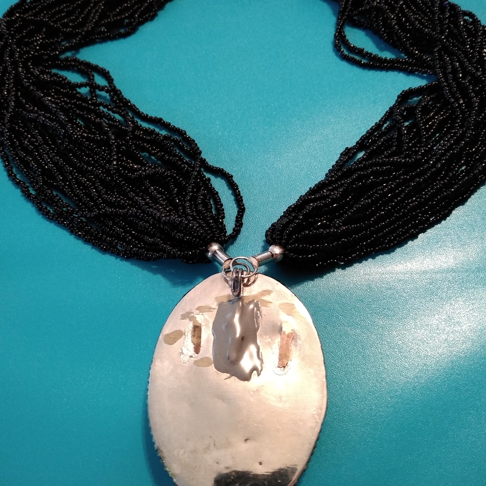 ANTIQUE NECKLACE AND CLIP EARRINGS!!! - Picture 6 of 12